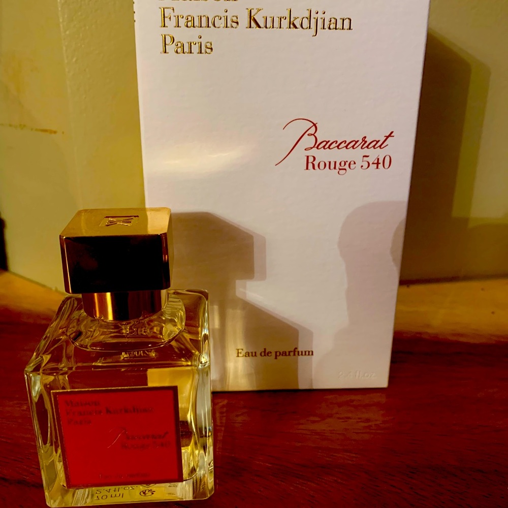 COPY - Beautiful bottle of Maison Francis Kurkdjian Paris - Baccarat Rouge 540